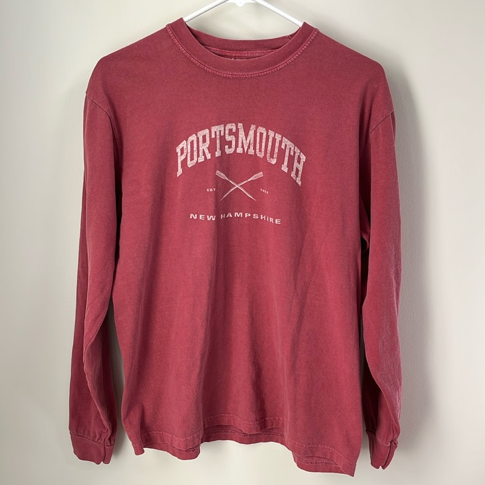 COMFORT COLORS Long Sleeve PORTSMOUTH NEW HAMPSHIRE Shirt